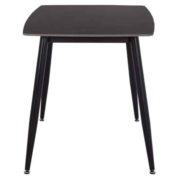 ΣΕΤ ΤΡΑΠΕΖΑΡΙΑΣ 5ΤΜΧ RAVEN HM21264.02 ΚΕΡΑΜΙΚΟ TOP ΜΑΥΡΟ ΜΑΡΜΑΡΟ--ΒΕΛΟΥΔΟ ΣΑΠΙΟ ΜΗΛΟ - Image 4