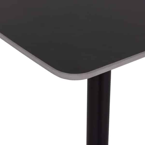 ΣΕΤ ΤΡΑΠΕΖΑΡΙΑΣ 5ΤΜΧ RAVEN HM21264.02 ΚΕΡΑΜΙΚΟ TOP ΜΑΥΡΟ ΜΑΡΜΑΡΟ--ΒΕΛΟΥΔΟ ΣΑΠΙΟ ΜΗΛΟ - Image 6