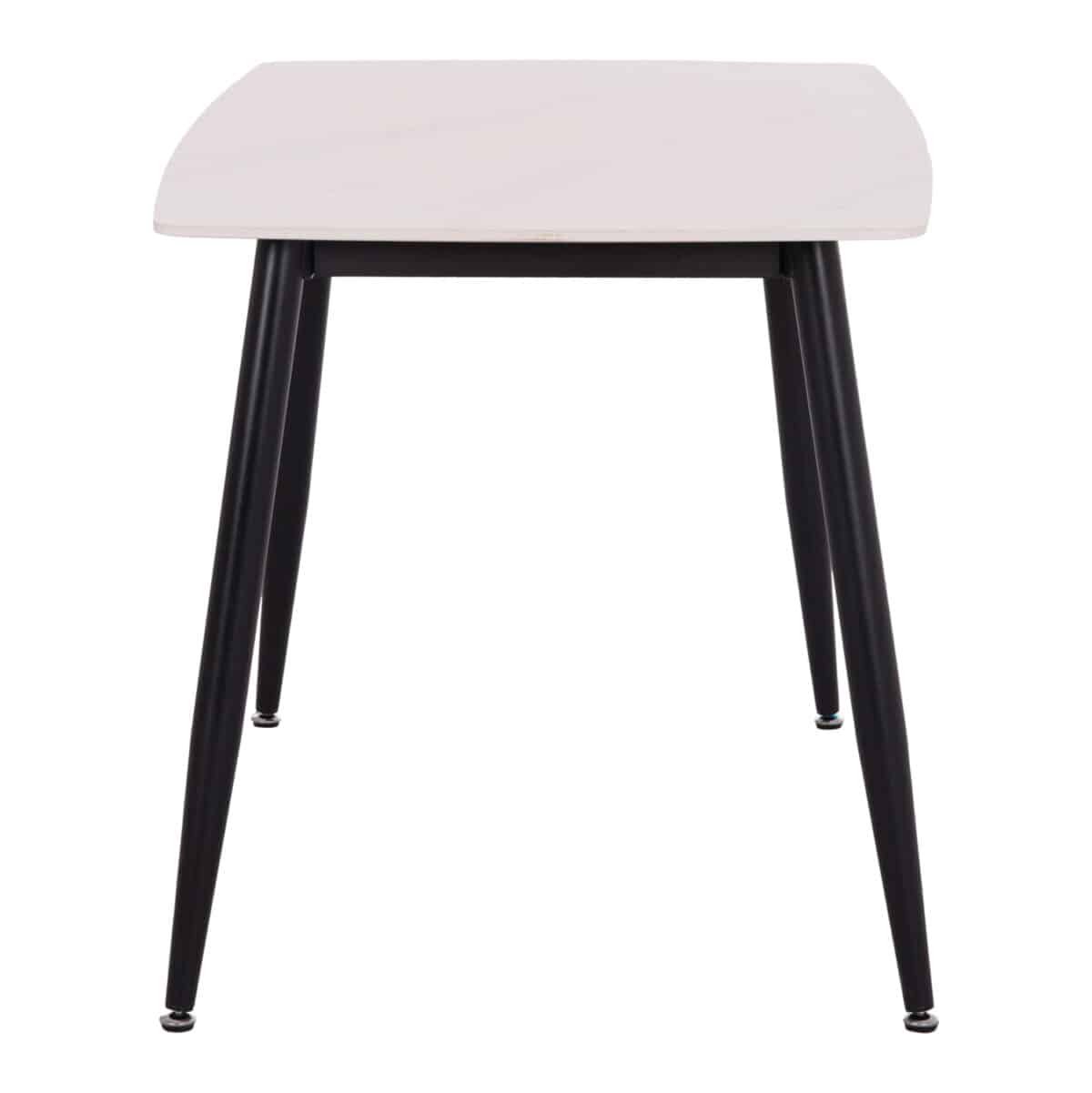 ΣΕΤ ΤΡΑΠΕΖΑΡΙΑΣ 5ΤΜΧ RAVEN HM21266.01 ΚΕΡΑΜΙΚΟ TOP ΛΕΥΚΟ ΜΑΡΜΑΡΟ--ΚΡΕΜ PU - Image 4