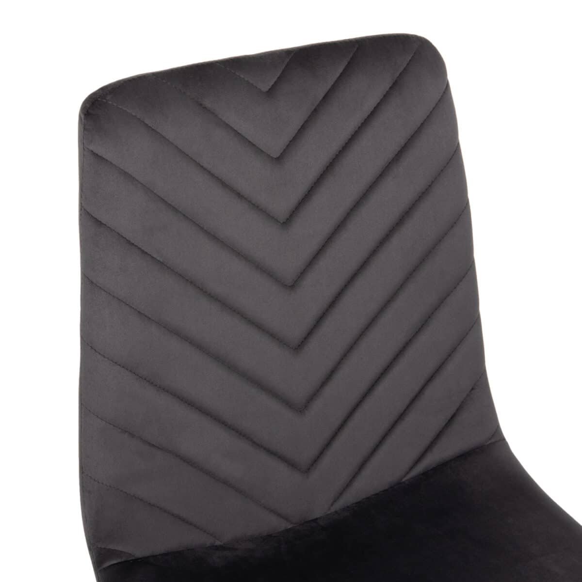 ΣΕΤ ΤΡΑΠΕΖΑΡΙΑΣ 7ΤΜΧ RAVEN HM21070.03 ΚΕΡΑΜΙΚΟ TOP--4 ΚΑΡΕΚΛΕΣ & 2 ΠΟΛΥΘΡΟΝΕΣ ΓΚΡΙ - Image 7