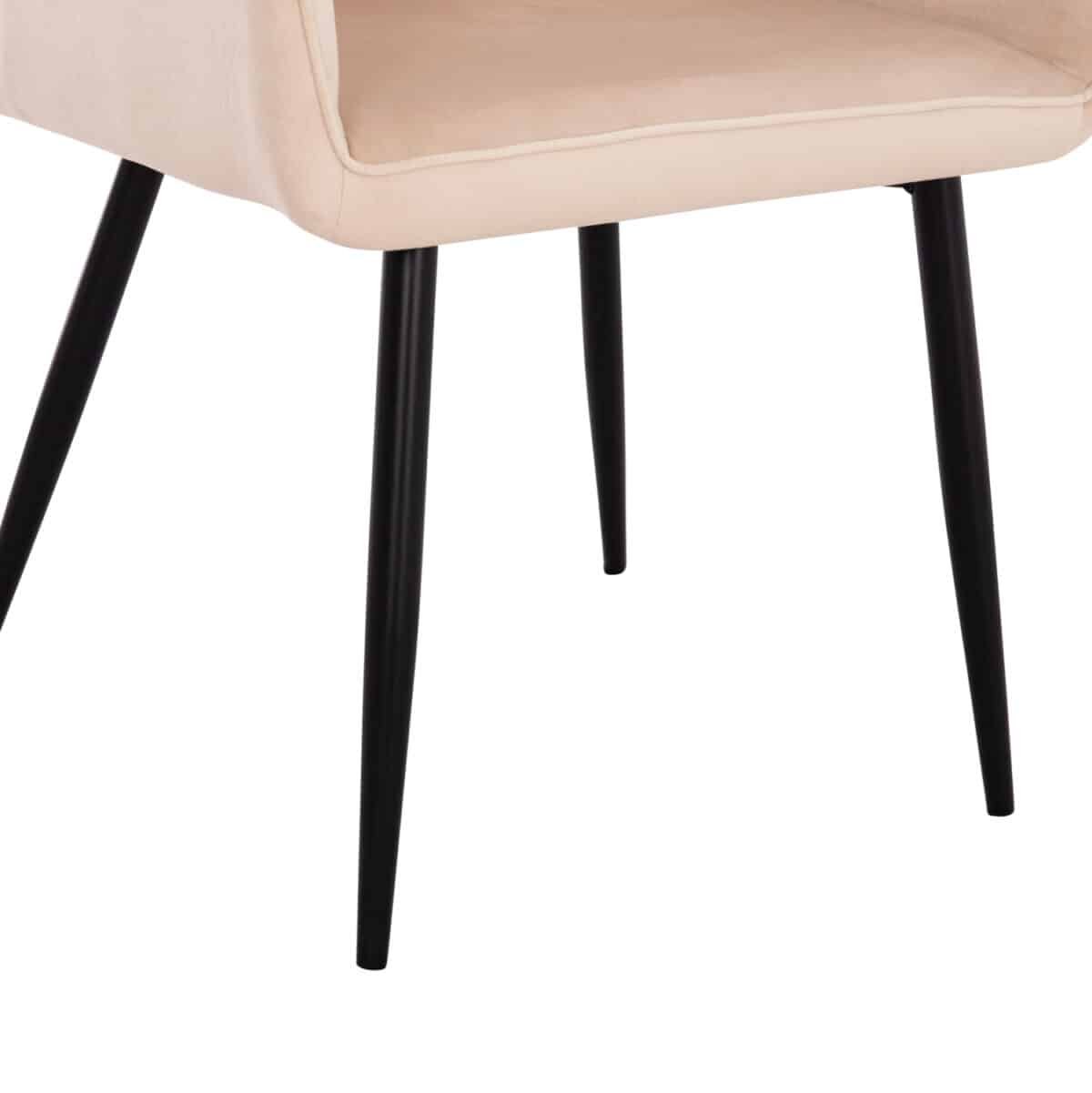 ΣΕΤ ΤΡΑΠΕΖΑΡΙΑΣ 7ΤΜΧ RAVEN HM21070.01 ΚΕΡΑΜΙΚΟ TOP--4 ΚΑΡΕΚΛΕΣ & 2 ΠΟΛΥΘΡΟΝΕΣ ΕΚΡΟΥ - Image 8