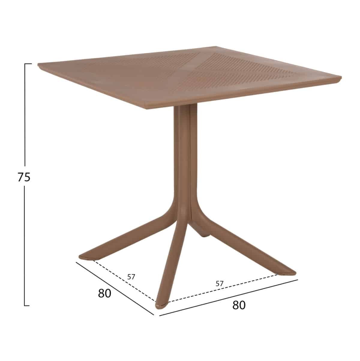 ΣΕΤ ΤΡΑΠΕΖΑΡΙΑΣ ΕΞ.ΧΩΡΟΥ 3ΤΜΧ CLEO HM21136 ΠΟΛΥΠΡΟΥΛΕΝΙΟ ΣΕ ΚΑΠΟΥΤΣΙΝΟ - Image 3