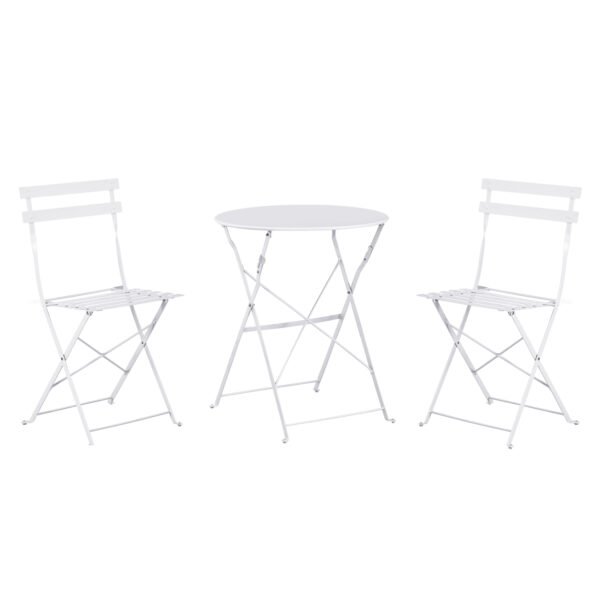 ΣΕΤ ΖΑΠΠΕΙΟΥ 3TMX SOPHIE HM21118.01 ΜΕΤΑΛΛΙΚΟ ΣΕ ΛΕΥΚΟ ΧΡΩΜΑ