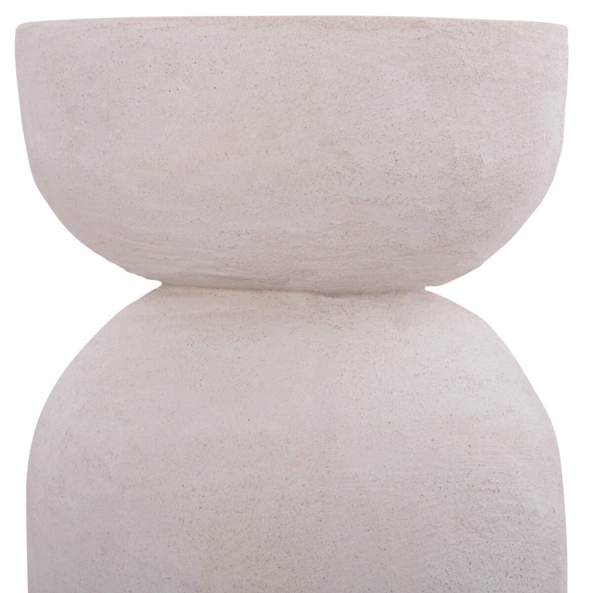 ΣΚΑΜΠΟ ΣΕΙΡΑ SANTORINI HM18041 ΠΟΛΥΡΗΤΙΝΗ ΣΕ ΥΠΟΛΕΥΚΟ Φ30,5x46Υεκ - Image 5