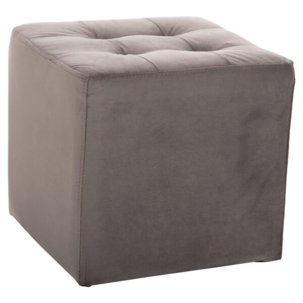 ΣΚΑΜΠΩ PUNK HM264.11 ΓΚΡΙ ΒΕΛΟΥΔΟ 39Χ39Χ36Υεκ. - Image 3