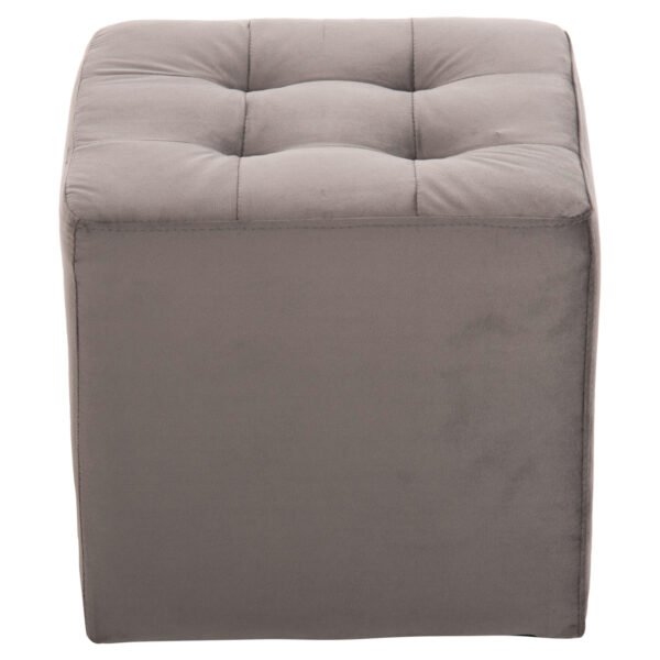 ΣΚΑΜΠΩ PUNK HM264.11 ΓΚΡΙ ΒΕΛΟΥΔΟ 39Χ39Χ36Υεκ. - Image 4