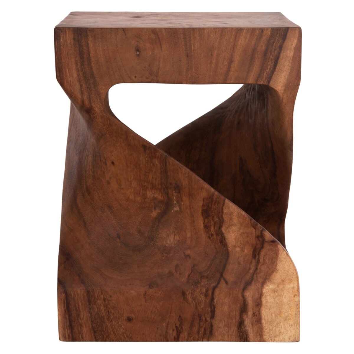 ΣΚΑΜΠΟ GEBO HM9754.21 ΤΕΤΡΑΓΩΝΟ--ΞΥΛΟ SUAR ΣΕ ΣΚΟΥΡΟ ΦΥΣΙΚΟ 35x35x45Yεκ. - Image 3