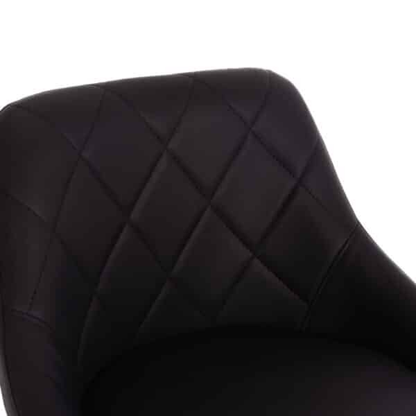 ΣΚΑΜΠΟ ΜΠΑΡ ROSE HM204.21 ΜΕ ΑΜΟΡΤΙΣΕΡ ΧΡΩΜΙΟΥ & ΜΑΥΡΟ PU 48x45x105Υεκ. - Image 7