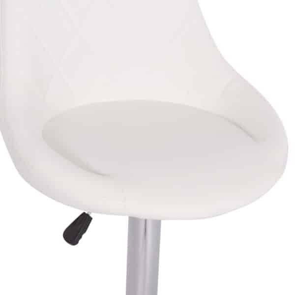 ΣΚΑΜΠΟ ΜΠΑΡ ROSE HM204.22 ΜΕ ΑΜΟΡΤΙΣΕΡ ΧΡΩΜΙΟΥ & ΛΕΥΚΟ PU 48x45x105Υεκ. - Image 8