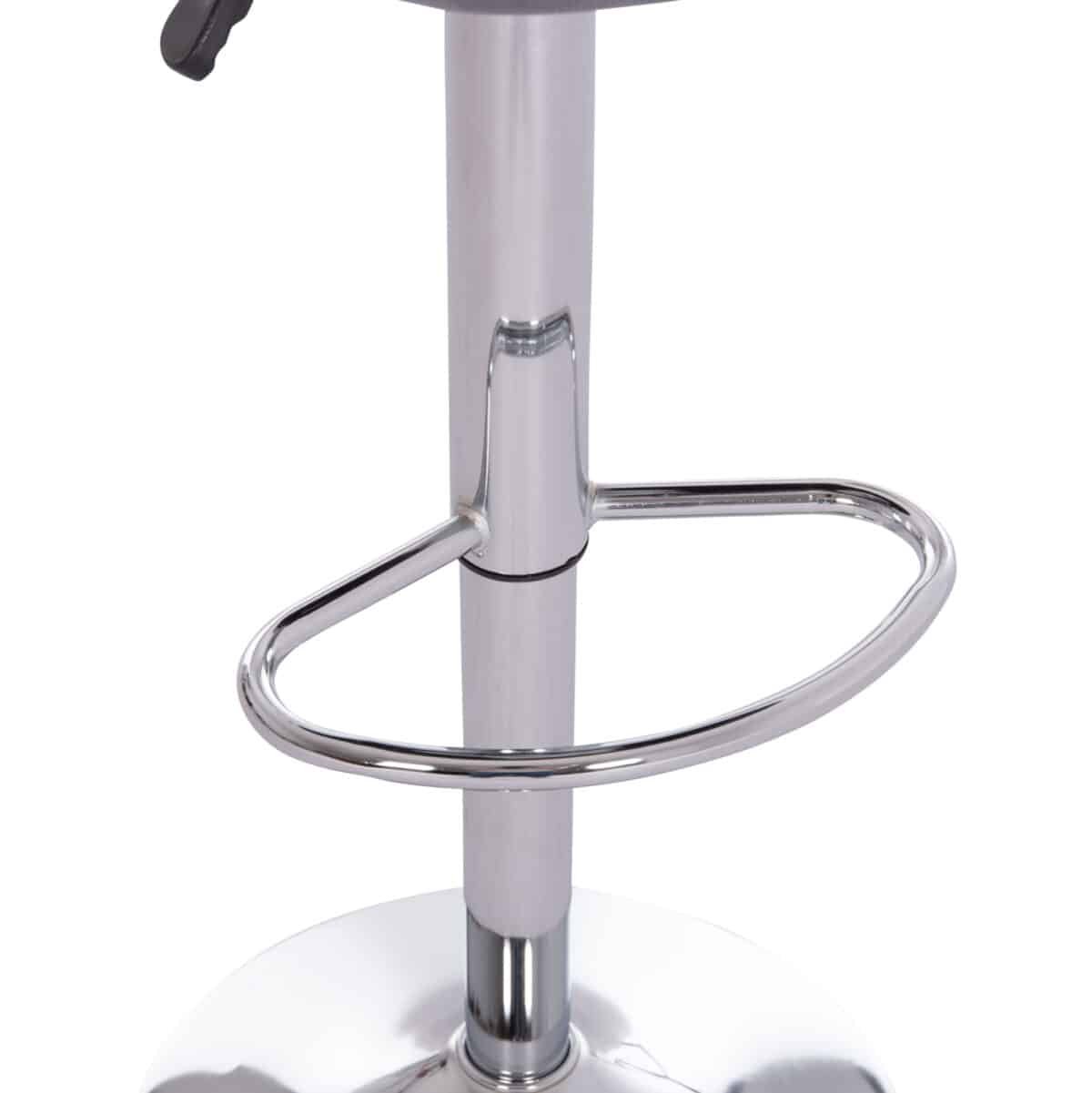 ΣΚΑΜΠΟ ΜΠΑΡ ROSE HM204.41 ΜΕ ΑΜΟΡΤΙΣΕΡ ΧΡΩΜΙΟΥ & ΓΚΡΙ ΒΕΛΟΥΔΟ 48x45x105Υεκ. - Image 9