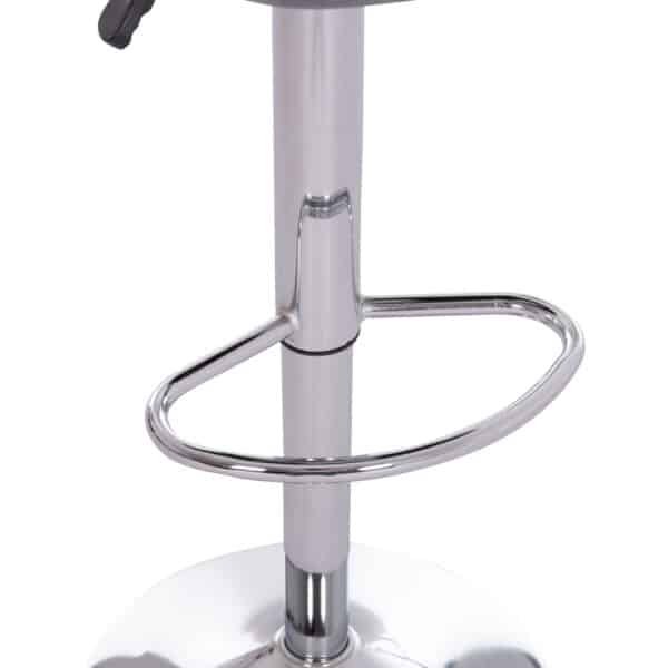 ΣΚΑΜΠΟ ΜΠΑΡ ROSE HM204.41 ΜΕ ΑΜΟΡΤΙΣΕΡ ΧΡΩΜΙΟΥ & ΓΚΡΙ ΒΕΛΟΥΔΟ 48x45x105Υεκ. - Image 9