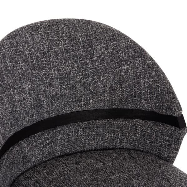 ΣΚΑΜΠΟ ΜΠΑΡ ΠΕΡΙΣΤΡΕΦΟΜΕΝΟ DEKKER HM18250.03 PLYWOOD ΜΑΥΡΟ--ΥΦΑΣΜΑ ΓΚΡΙ 48x54x96Υεκ. - Image 7