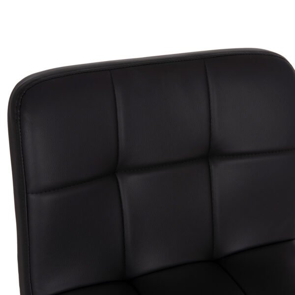 ΣΚΑΜΠΟ ΜΠΑΡ ΠΕΡΙΣΤΡΕΦΟΜΕΝΟ DIANA HM202.21 ΜΑΥΡΟ PU--ΜΕΤΑΛΛΟ ΧΡΩΜΙΟ 44x52x109Υεκ. - Image 7