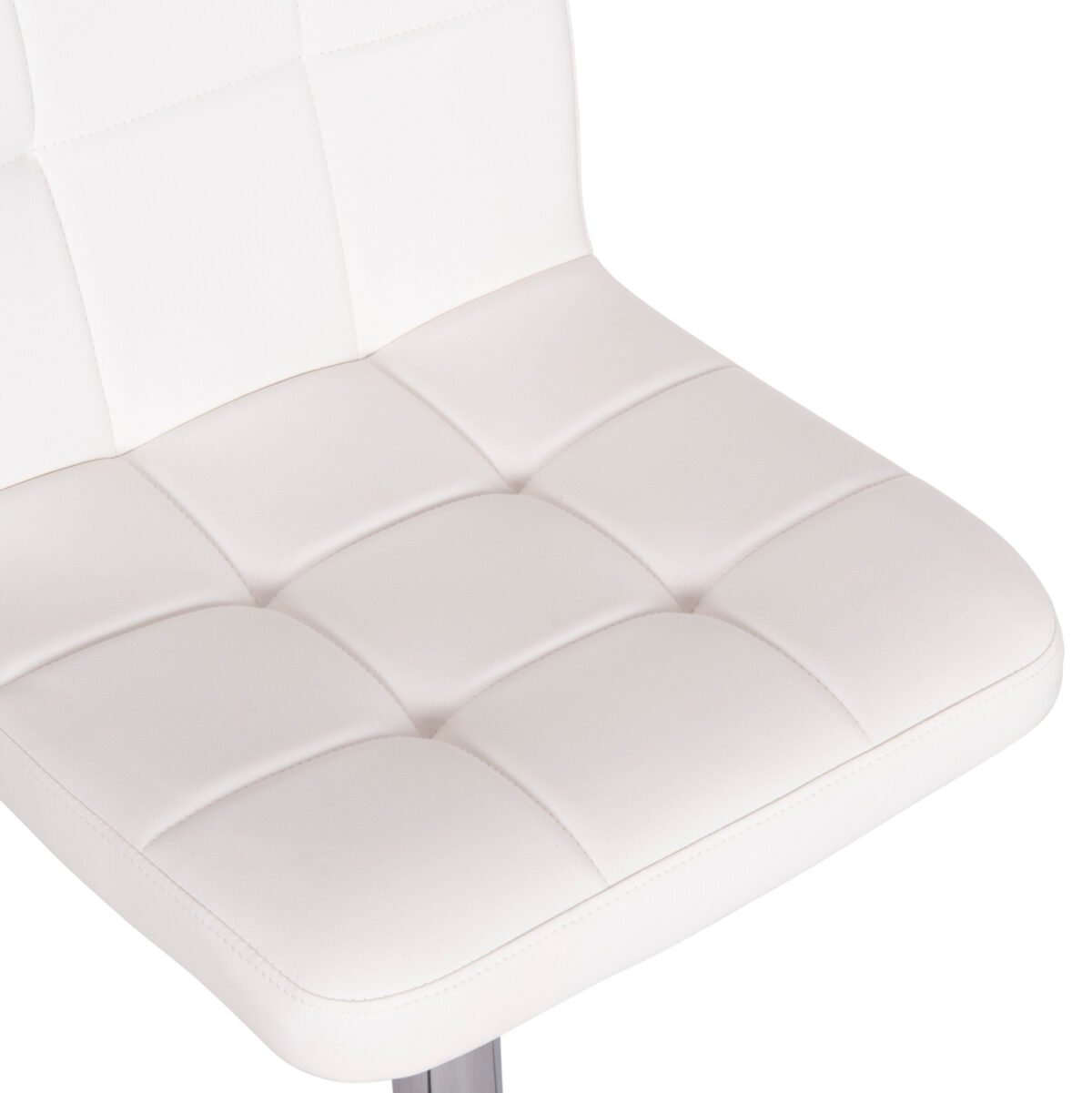 ΣΚΑΜΠΟ ΜΠΑΡ ΠΕΡΙΣΤΡΕΦΟΜΕΝΟ DIANA HM202.22 ΛΕΥΚΟ PU--ΜΕΤΑΛΛΟ ΧΡΩΜΙΟ 44x52x109Υεκ. - Image 8