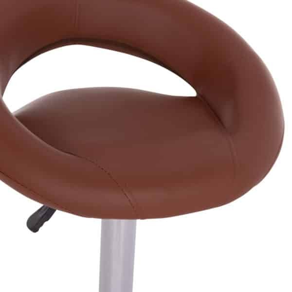 ΣΚΑΜΠO ΜΠΑΡ ΠΕΡΙΣΤΡΕΦΟΜΕΝΟ REA HM203.23 ΜΕ ΑΜΟΡΤΙΣΕΡ-ΚΑΦΕ PU 54x47x96Υεκ. - Image 8