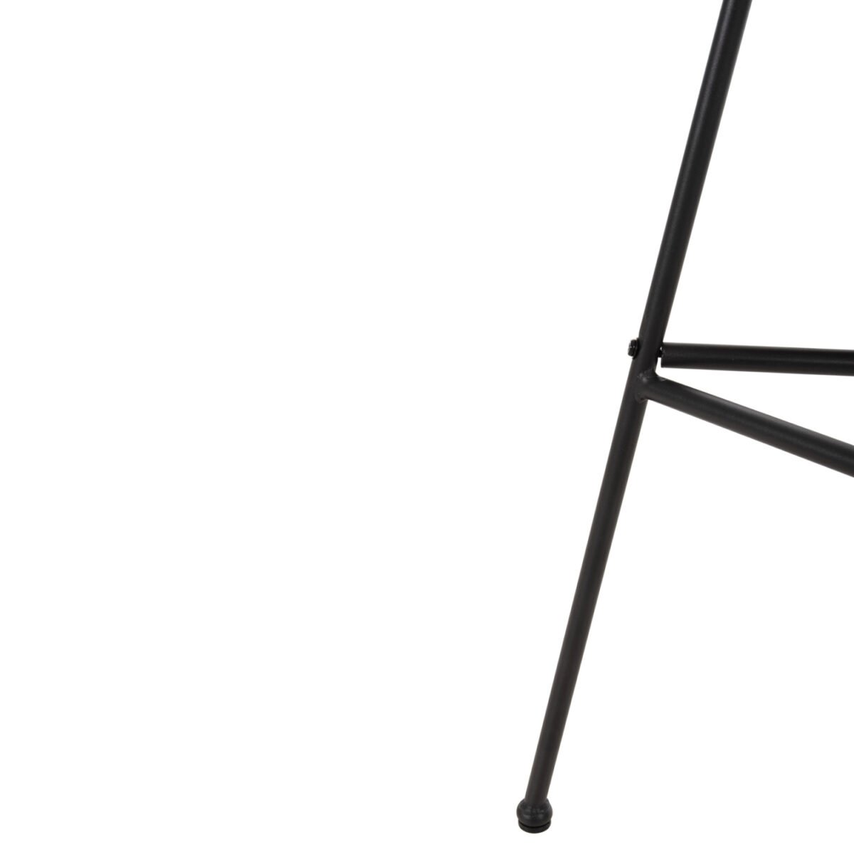 ΣΚΑΜΠΟ ΜΠΑΡ ΨΗΛΟ ALLEGRA HM5708.11 ΜΕΤΑΛΛΟ&ΜΑΞΙΛΑΡΙ ΜΑΥΡΟ-WICKER ΜΠΕΖ 48x49x99,5Υεκ. - Image 10