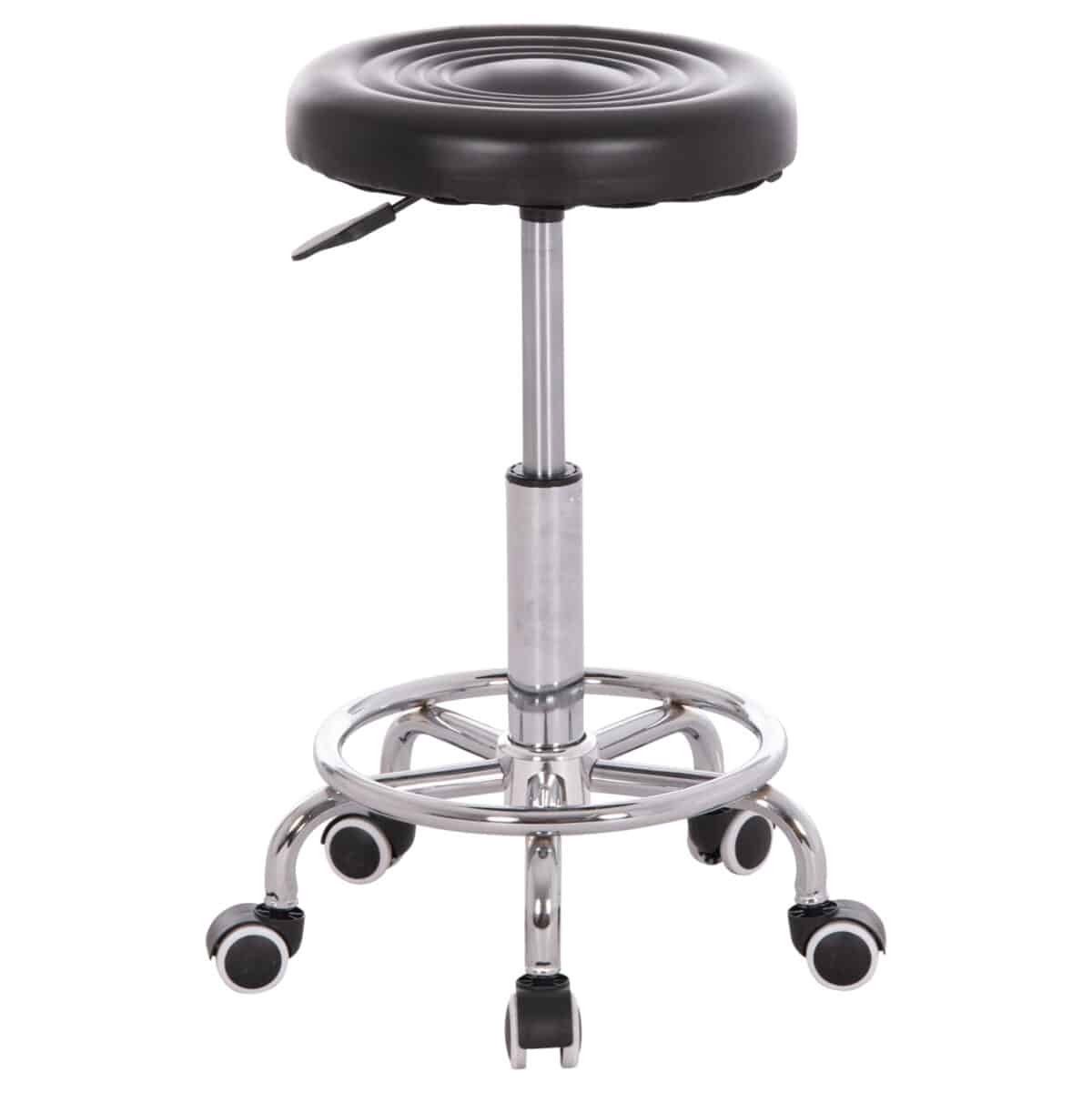 ΣΚΑΜΠΟ ΠΕΡΙΣΤΡΕΦΟΜΕΝΟ ΣΧΕΔΙΑΣΤΗΡΙΟΥ IRIS HM212.21 ΜΑΥΡΟ PU HOMEMARKT Φ32x45-60Υεκ. - Image 3