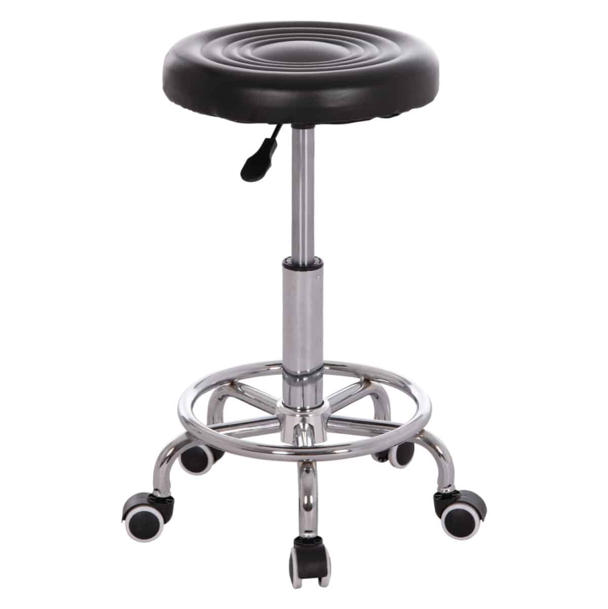 ΣΚΑΜΠΟ ΠΕΡΙΣΤΡΕΦΟΜΕΝΟ ΣΧΕΔΙΑΣΤΗΡΙΟΥ IRIS HM212.21 ΜΑΥΡΟ PU HOMEMARKT Φ32x45-60Υεκ. - Image 4