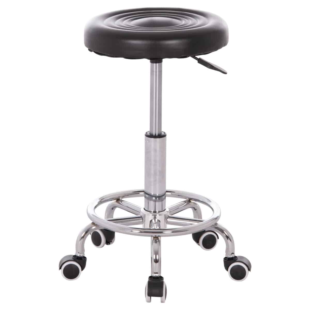 ΣΚΑΜΠΟ ΠΕΡΙΣΤΡΕΦΟΜΕΝΟ ΣΧΕΔΙΑΣΤΗΡΙΟΥ IRIS HM212.21 ΜΑΥΡΟ PU HOMEMARKT Φ32x45-60Υεκ. - Image 6