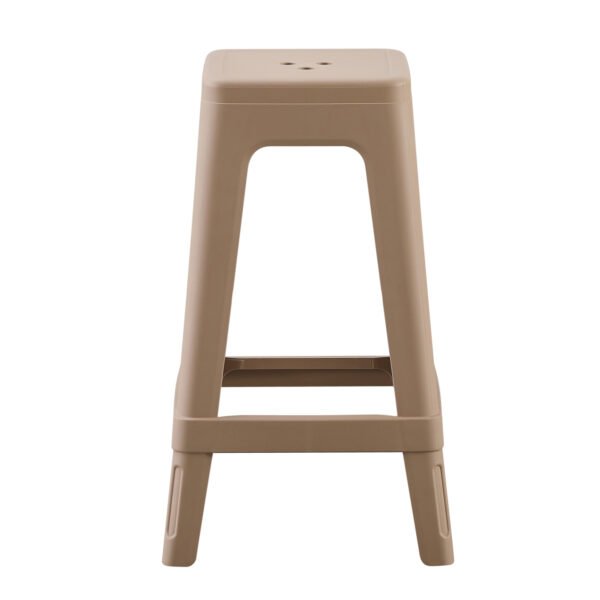 ΣΚΑΜΠΟ ΠΟΛΥΠΡΟΠΥΛΕΝΙΟΥ ΤΕΤΡΑΓΩΝΟ ZEB HM6128.05 ΚΑΠΟΥΤΣΙΝΟ 35x35x65Υεκ. - Image 3