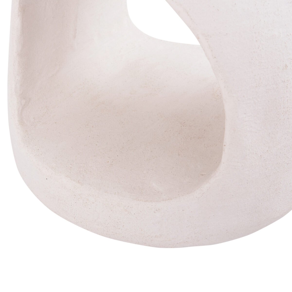 ΣΚΑΜΠΟ ΣΤΡΟΓΓΥΛΟ ΣΕΙΡΑ SANTORINI HM18056 ΠΟΛΥΡΗΤΙΝΗ ΣΕ ΥΠΟΛΕΥΚΟ ΧΡΩΜΑ Φ38x47Yεκ. - Image 7