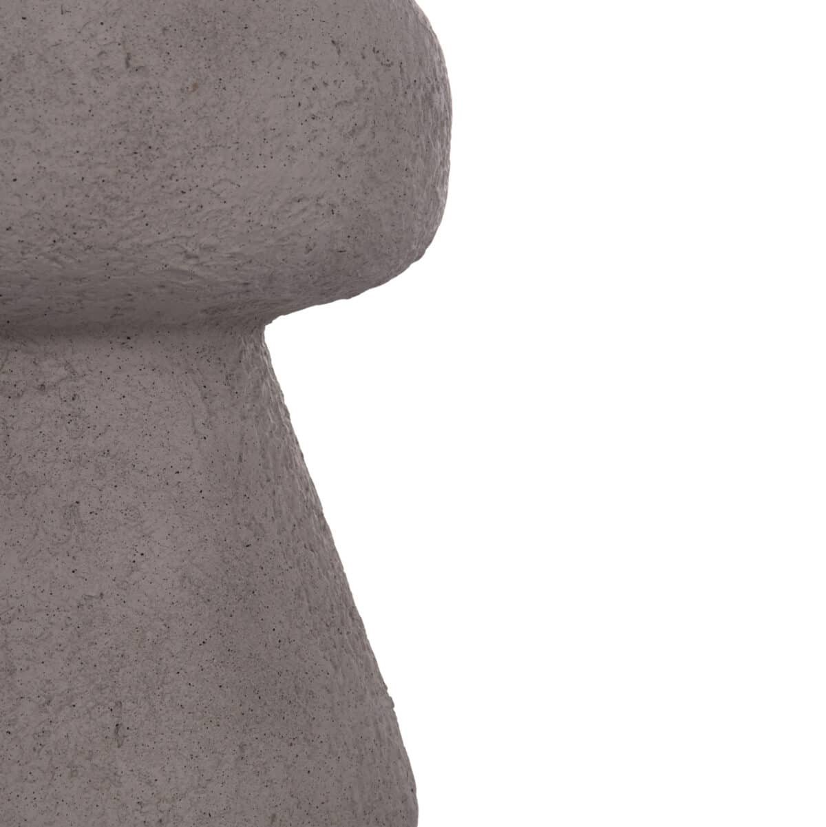 ΣΚΑΜΠΟ ΣΤΡΟΓΓΥΛΟ INTERON HM18171.03 FIBER CEMENT ΣΕ ΓΚΡΙ--Φ34x39Υεκ. - Image 7