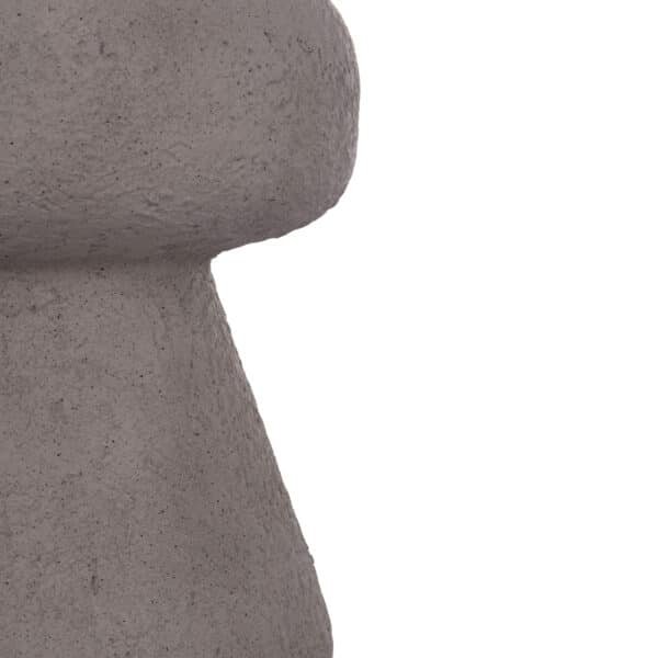 ΣΚΑΜΠΟ ΣΤΡΟΓΓΥΛΟ INTERON HM18171.03 FIBER CEMENT ΣΕ ΓΚΡΙ--Φ34x39Υεκ. - Image 7