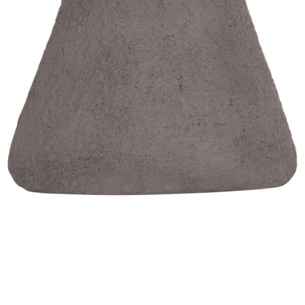 ΣΚΑΜΠΟ ΣΤΡΟΓΓΥΛΟ INTERON HM18171.03 FIBER CEMENT ΣΕ ΓΚΡΙ--Φ34x39Υεκ. - Image 8