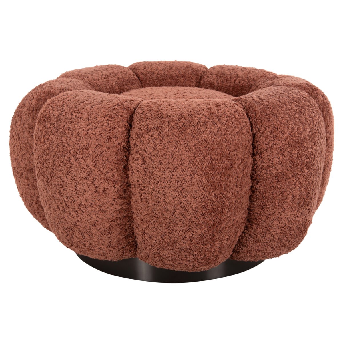 ΣΚΑΜΠΟ ΣΤΡΟΓΓΥΛΟ KRIPP HM9602.02 ΡΟΖ ΜΠΟΥΚΛΕ-ΜΑΥΡΗ ΜΕΤΑΛΛΙΚΗ ΒΑΣΗ Φ60x31Υεκ. - Image 3