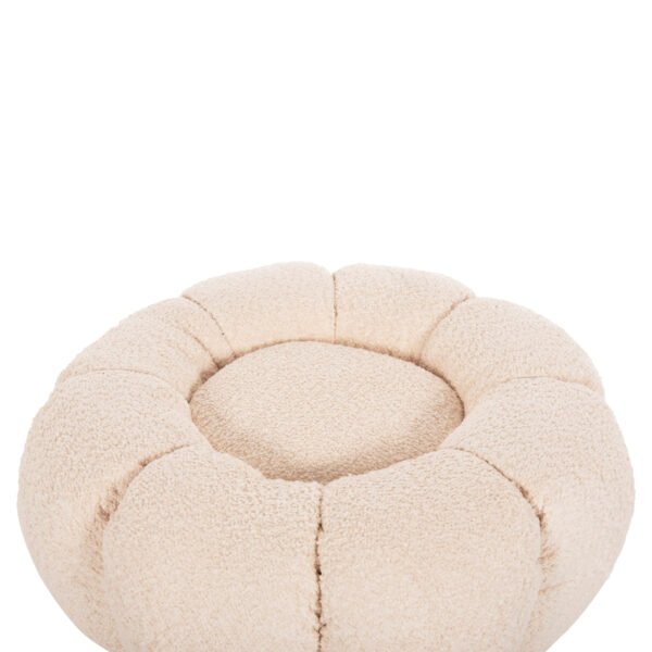 ΣΚΑΜΠΟ ΣΤΡΟΓΓΥΛΟ KRIPP HM9602.06 ΕΚΡΟΥ ΜΠΟΥΚΛΕ-ΜΑΥΡΗ ΜΕΤΑΛΛΙΚΗ ΒΑΣΗ Φ60x31Υεκ. - Image 4