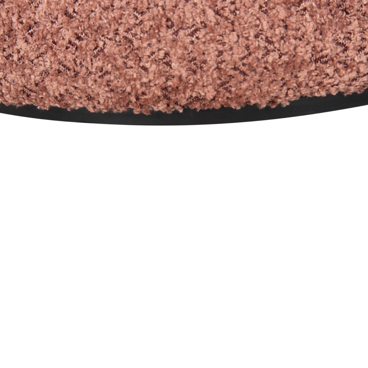 ΣΚΑΜΠΟ ΣΤΡΟΓΓΥΛΟ LINNER HM9604.02 ΜΠΟΥΚΛΕ ΥΦΑΣΜΑ ΡΟΖ-ΜΑΥΡΗ ΛΕΠΤΟΜΕΡΕΙΑ Φ38x44 εκ. - Image 7