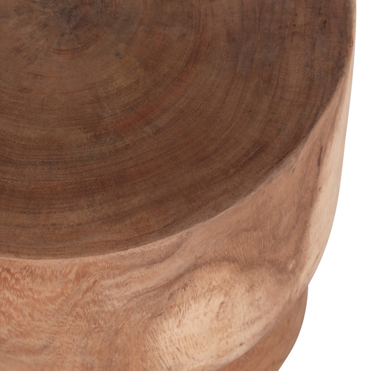 ΣΚΑΜΠΟ-ΤΡΑΠΕΖΑΚΙ ΚΥΛΙΝΔΡΙΚΟ FEBRY HM9909 ΜΑΣΙΦ ΞΥΛΟ SUAR ΦΥΣΙΚΟ Φ40x46Υεκ. - Image 8