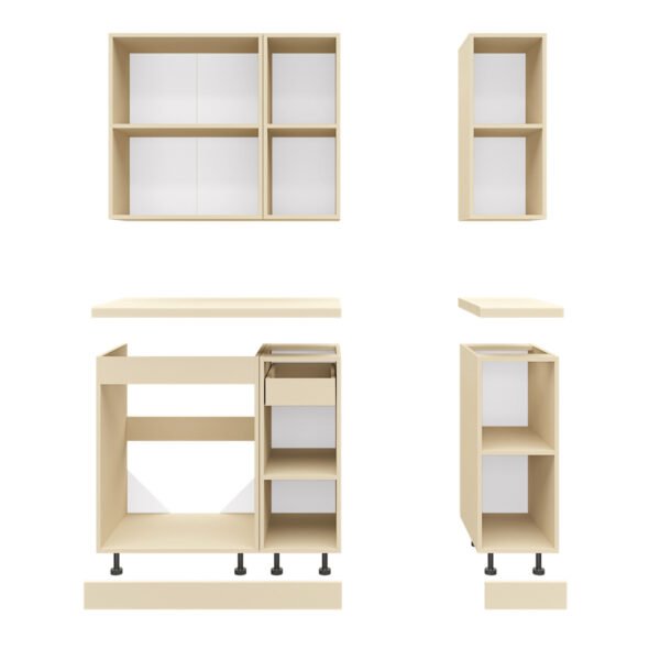 ΣΥΝΘΕΣΗ ΚΟΥΖΙΝΑΣ ΑΠΟ ΜΕΛΑΜΙΝΗ SONAMA ΠΑΓΚΟΣ ΒΑΚΕΛΙΤΗ 120x47x84,8Υεκ.HM2465.01 - Image 4