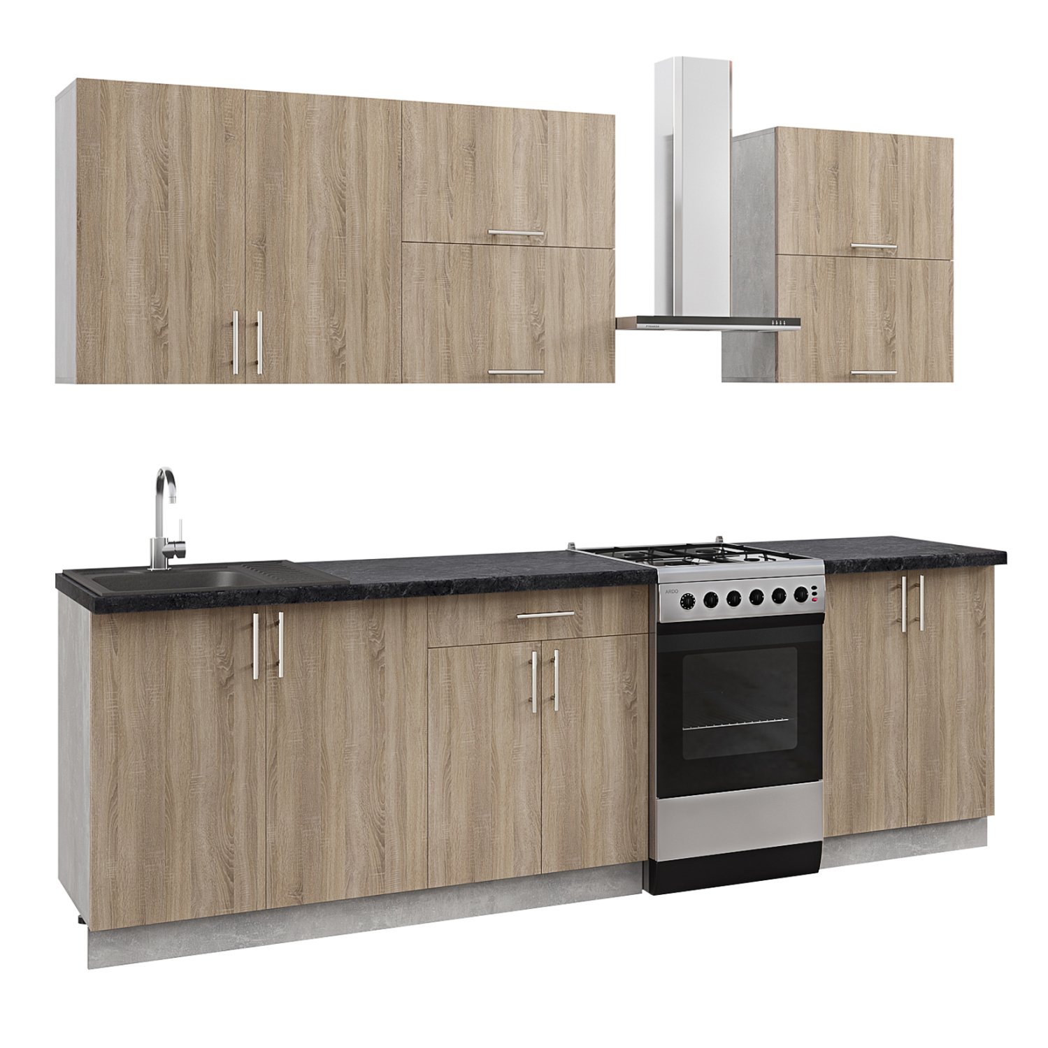 ΣΥΝΘΕΣΗ ΚΟΥΖΙΝΑΣ ΜΕΛΑΜΙΝΗ SONAMA ΜΑΥΡΟ ΜΑΡΜΑΡΟ TOP 200x47x84 ΣΥΝΘΕΣΗ ΚΟΥΖΙΝΑΣ ΜΕΛΑΜΙΝΗ SONAMA ΜΑΥΡΟ ΜΑΡΜΑΡΟ TOP 200x47x84