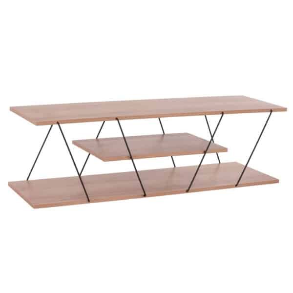 ΣΥΝΘΕΣΗ ΣΑΛΟΝΙΟΥ 2ΤΜΧ TARS HM11771.11 ΜΕΛΑΜΙΝΗ-ΜΕΤΑΛΛΟ ΦΥΣΙΚΟ OAK-ΜΑΥΡΟ - Image 7