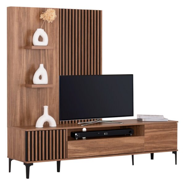 ΣΥΝΘΕΣΗ ΤΗΛΕΟΡΑΣΗΣ ΣΕΙΡΑ HARRY HM18010.01 ΜΕΛΑΜΙΝΗ ΦΥΣΙΚΟ-ΜΑΥΡΟ 205