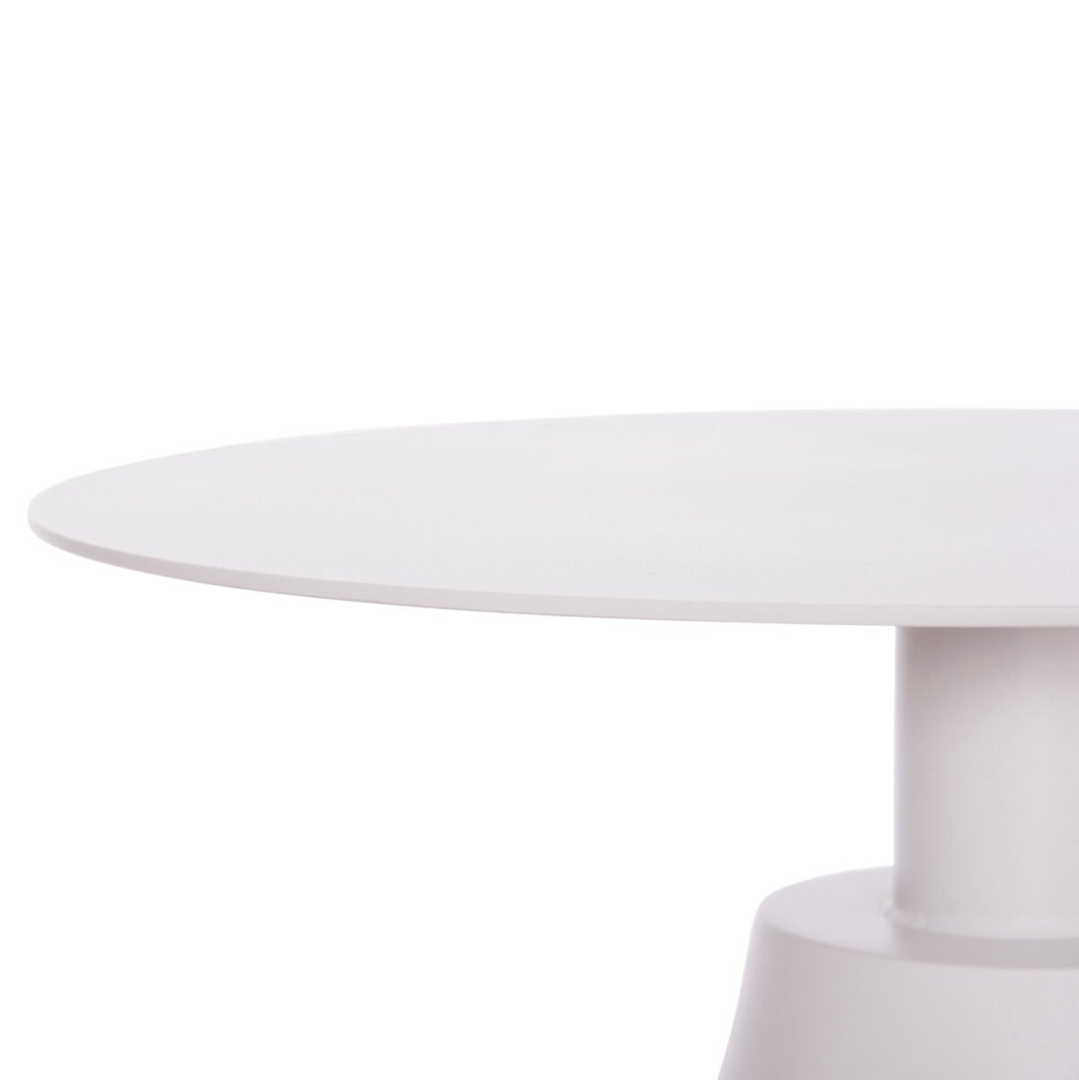 ΤΡΑΠΕΖΑΚΙ ΒΟΗΘ. ΣΤΡΟΓΓΥΛΟ ΕΞ.ΧΩΡΟΥ SERA HM6270.02 ΛΕΥΚΟ ΑΛΟΥΜΙΝΙΟ Φ50x56Υεκ. - Image 6