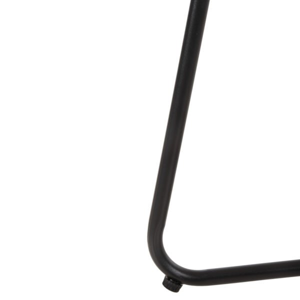 ΤΡΑΠΕΖΑΚΙ GERRY HM5717.11 ΜΕ WICKER ΜΠΕΖ-ΜΑΥΡΟ ΜΕΤΑΛ.ΣΚΕΛΕΤΟ 50x50x47,5Υεκ. - Image 7