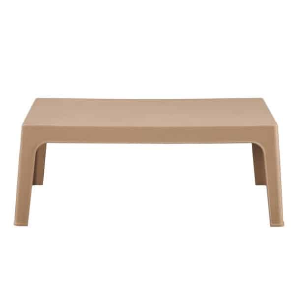 ΤΡΑΠΕΖΑΚΙ ΟΡΘΟΓΩΝΙΟ SLEEK HM6367.03 ΠΟΛΥΠΡΟΠΥΛΕΝΙΟ ΚΑΠΟΥΤΣΙΝΟ 99x59.5x39.5Υεκ. - Image 3