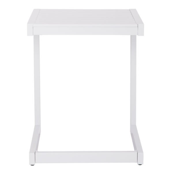 ΤΡΑΠΕΖΑΚΙ ΞΑΠΛΩΣΤΡΑΣ BELLING HM6274.01 ΑΛΟΥΜΙΝΙΟ ΣΕ ΛΕΥΚΟ 42x43x53Υεκ. - Image 6