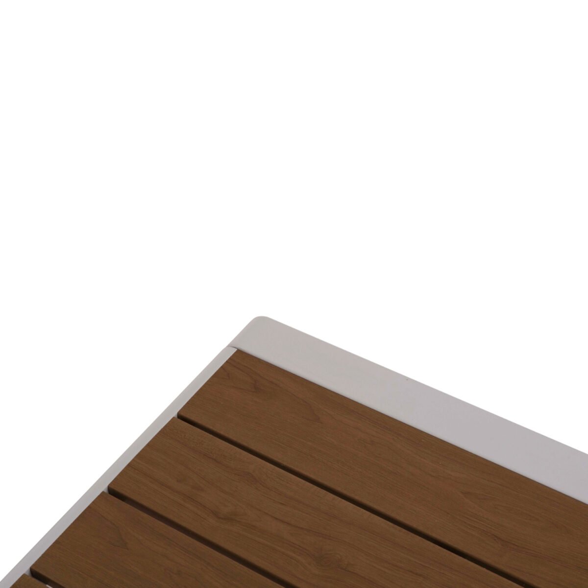 ΤΡΑΠΕΖΑΚΙ ΞΑΠΛΩΣΤΡΑΣ BENTRY HM6276.01 ΑΛΟΥΜΙΝΙΟ ΛΕΥΚΟ--POLYWOOD 100x56x35Υεκ. - Image 6