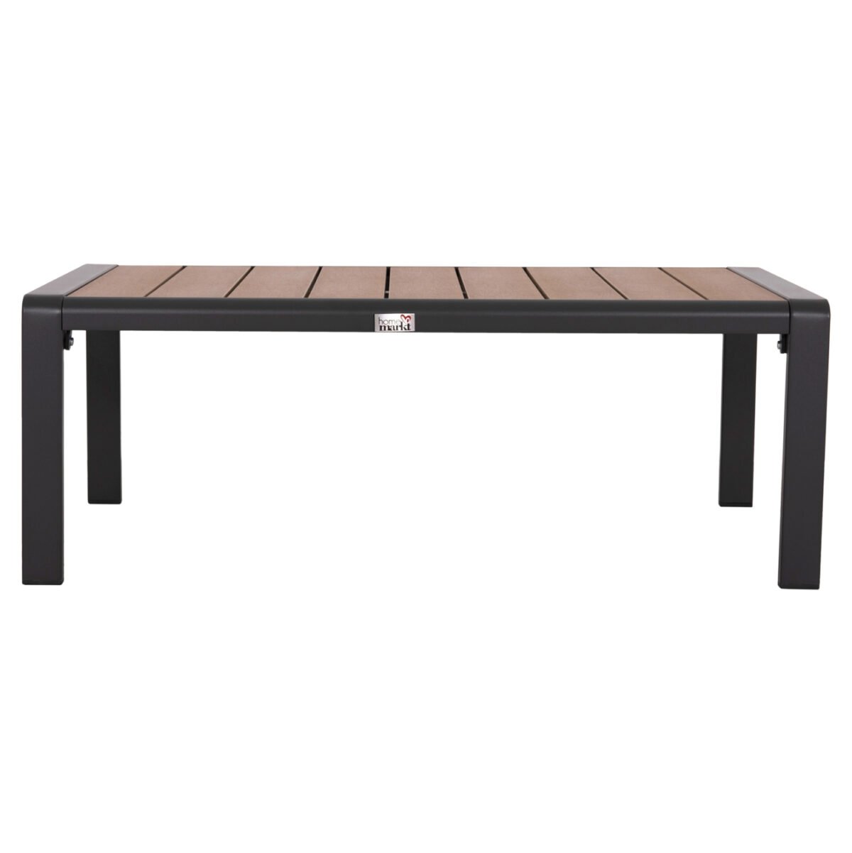 ΤΡΑΠΕΖΑΚΙ ΞΑΠΛΩΣΤΡΑΣ BENTRY HM6276.03 ΑΛΟΥΜΙΝΙΟ ΣΚΟΥΡΟ ΓΚΡΙ--POLYWOOD 100x56x35Υεκ. - Image 3