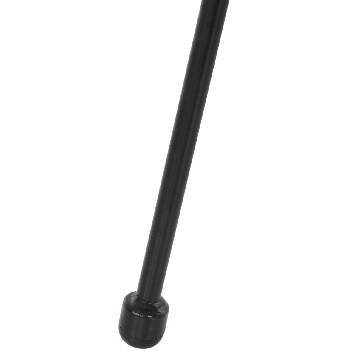 ΤΡΑΠΕΖΙ ΒΟΗΘΗΤΙΚΟ ALLEGRA HM5874.12 ΜΕΤΑΛΛΟ ΜΑΥΡΟ-ΣΥΝΘ. RATTAN ΛΕΥΚΟ Φ47x45Yεκ. - Image 7