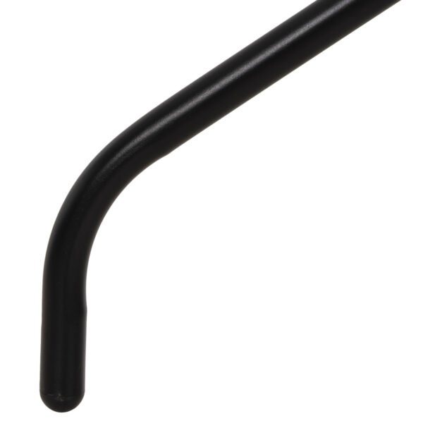 ΤΡΑΠΕΖΙ ΕΞ.ΧΩΡΟΥ ΣΤΡΟΓΓΥΛΟ LINO HM5973.03 ΜΕΤΑΛΛΙΚΟ ΜΑΥΡΟ Φ60x70Υεκ. - Image 7