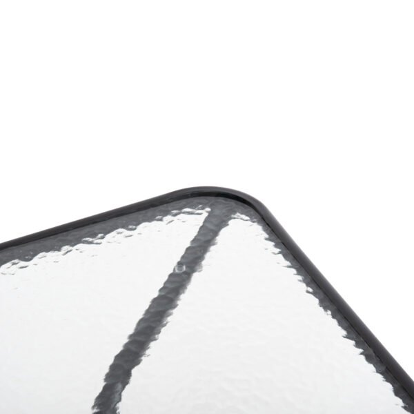 ΤΡΑΠΕΖΙ ΕΞΩΤ.ΧΩΡΟΥ FIGO HM5036.03 ΜΕΤΑΛΛΟ ΜΑΥΡΟ- ΓΥΑΛΙΝΗ ΕΠΙΦΑΝΕΙΑ 70Χ70Χ70Υεκ - Image 4