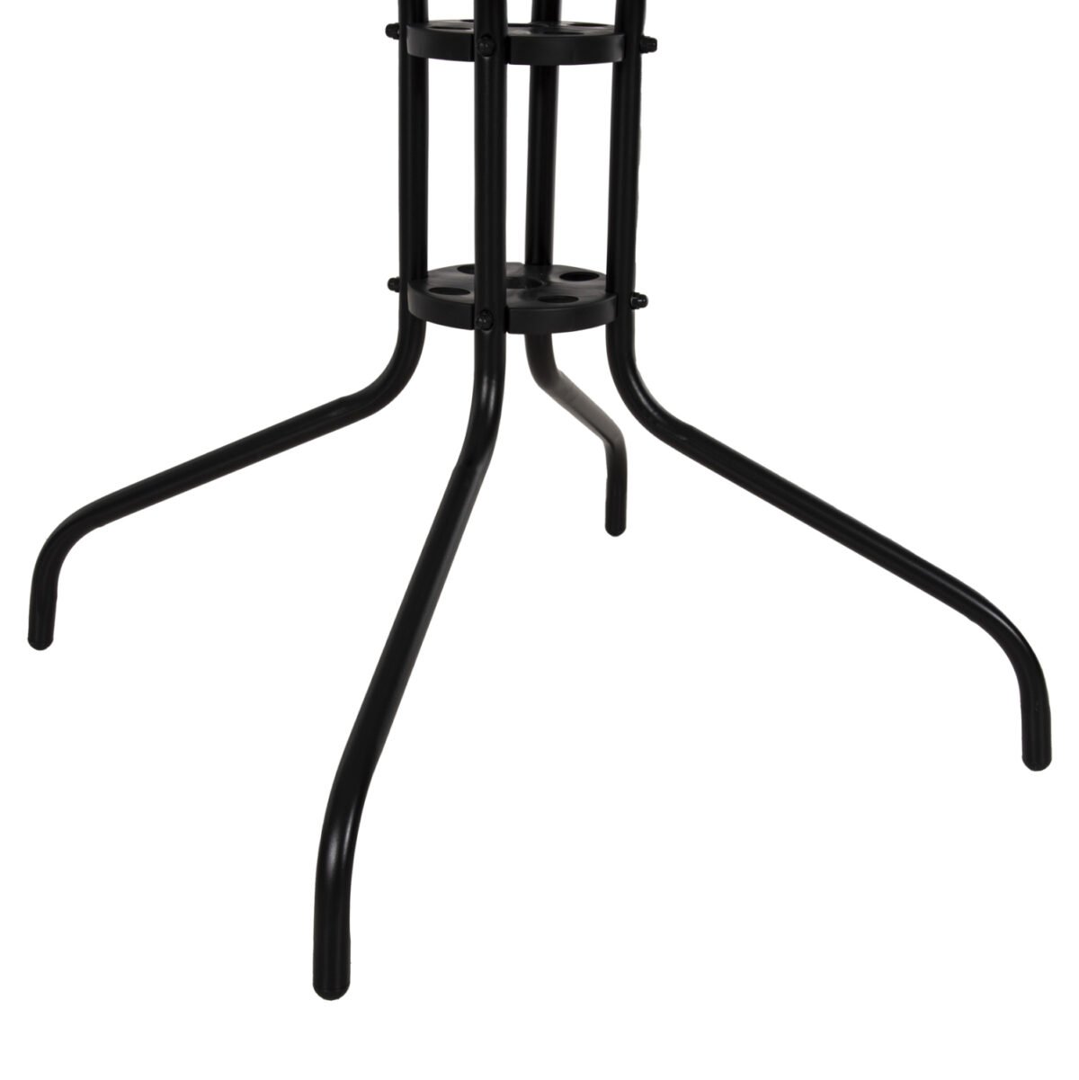 ΤΡΑΠΕΖΙ ΕΞΩΤ.ΧΩΡΟΥ FIGO HM5972.03 ΜΕΤΑΛΛΟ ΜΑΥΡΟ-ΓΥΑΛΙΝΗ ΕΠΙΦΑΝΕΙΑ 80Χ80Χ71Υεκ - Image 7