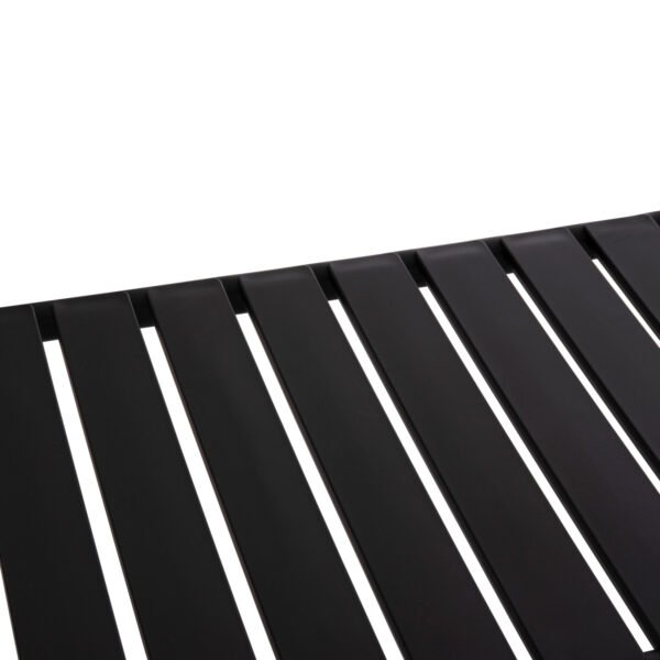 ΤΡΑΠΕΖΙ ΣΑΛΟΝΙΟΥ ΕΞΩΤΕΡΙΚΟΥ ΧΩΡΟΥ ΧΑΜΗΛΟ KORVER HM6334.02 ΠΟΛΥΠΡΟΠΥΛΕΝΙΟ ΜΑΥΡΟ 100x60x46Υεκ - Image 6