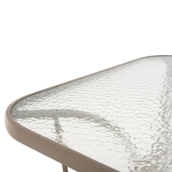 ΤΡΑΠΕΖΙ BRUNO 150X90Χ72Υεκ. ΜΕΤΑΛΛΙΚΟ ΣΑΜΠΑΝΙ ΜΕ ΤΡΥΠΑ ΟΜΠΡΕΛΑΣ Φ38mm HM5145.14 - Image 6