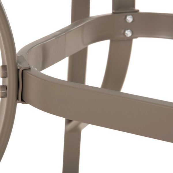 ΤΡΑΠΕΖΙ BRUNO 150X90Χ72Υεκ. ΜΕΤΑΛΛΙΚΟ ΣΑΜΠΑΝΙ ΜΕ ΤΡΥΠΑ ΟΜΠΡΕΛΑΣ Φ38mm HM5145.14 - Image 8