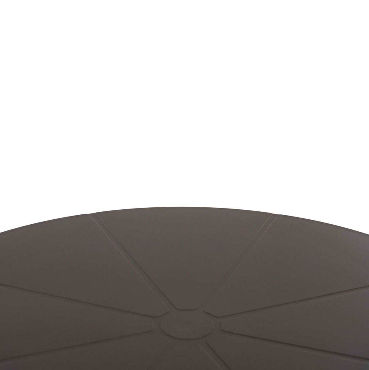 ΤΡΑΠΕΖΙ ΜΠΑΡ ΣΤΡΟΓΓΥΛΟ TERRIN HM6126.15 ΠΟΛΥΠΡΟΠΥΛΕΝΙΟ DARK OLIVE GREEN Φ60x106Υεκ. - Image 5